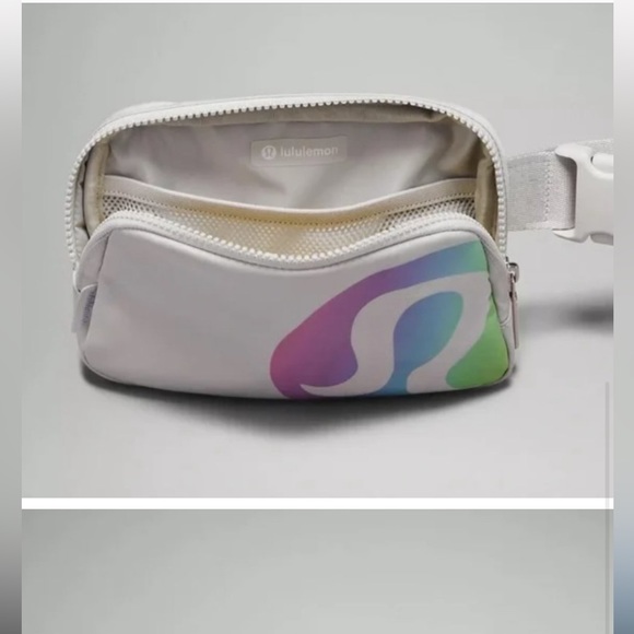 Lululemon | everywhere belt bag| sold out vapor/ Persian violet, NWOT - Picture 3 of 13